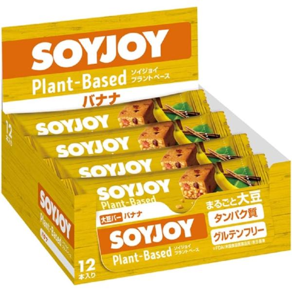 【12本セット】 大塚製薬 SOYJOY (ソイジョイ) プラントベース バナナ (25g×12本入...