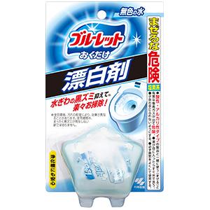 小林製薬 ブル−レットおくだけ 漂白剤 本体 (30g) 手洗い部におくだけの、漂白剤タイプのブルーレット｜scbmitsuokun1972