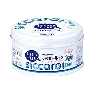 和光堂 シッカロール デオ （パフ付） (140g) 介護用品 薬用デオドラントパウダー 【医薬部外...