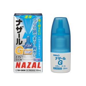 【第2類医薬品】 佐藤製薬 ナザールGスプレー クール（30mL） ナザール クール