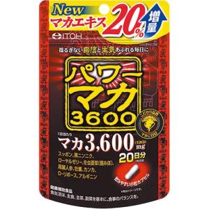 【A】 井藤漢方製薬 パワー マカ 3600 (40粒)｜scbmitsuokun1972