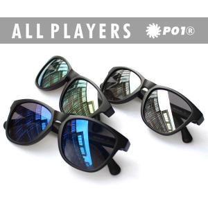 P01（プレイ）ALL PLAYERS TR90 SUN+Anti fog マットブラック（ソフトミラーレンズ）｜scefi