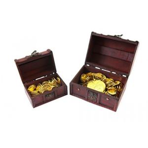 宝箱 アンティーク 風 海賊 パイレーツ 財宝 お宝 小物入れ