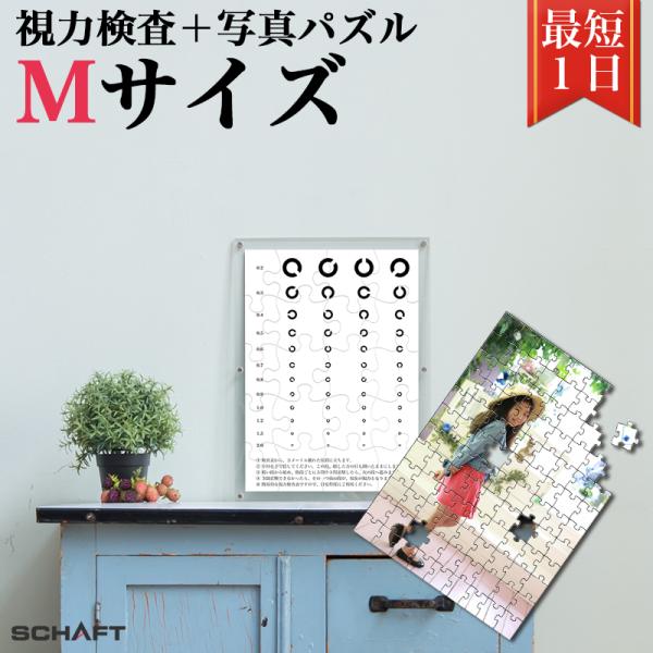 視力検査 目 眼 ランドルト環 測定 計測 ジグソーパズル 写真 オーダーメイド 写真入り パズル ...