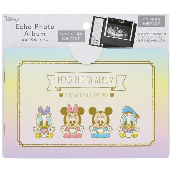 ディズニー エコー写真 アルバム ベビーミッキー&amp;フレンズ 妊娠記録 [01] 〔合計1100円以上...