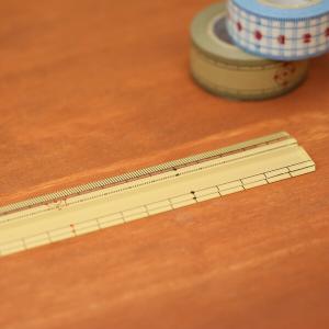 アクリル製の竹尺 30cm 定規/ものさし [01] 〔合計1100円以上で購入可〕｜スクールサプライ