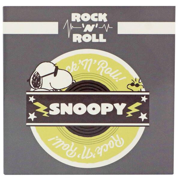 スヌーピー SNOOPY ロックンロールシリーズ ふせん 付箋 A柄 4柄×20枚 50年代 レトロ...