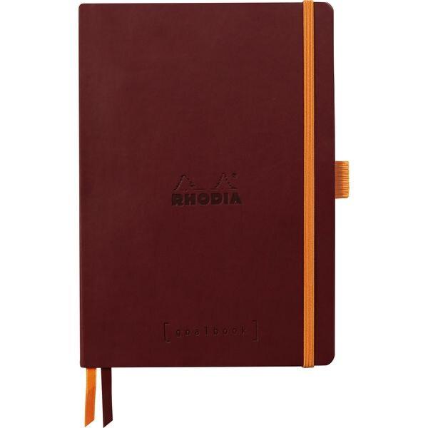 RHODIA ロディアラマ ゴールブック A5 バーガンディ [01] 〔合計1100円以上で購入可...