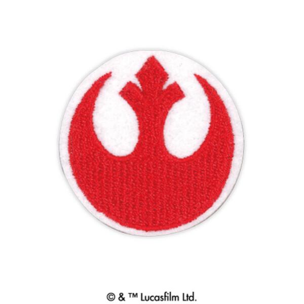 スター・ウォーズ ワッペン 反乱軍 4×4cm アイロン接着 シール両用 入園 入学 目印 パイオニ...