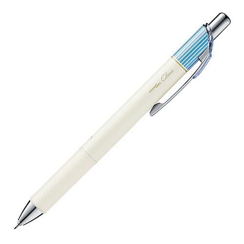 ぺんてる ゲルインキボールペン エナージェルクレナ 0.3mm サックスブルー インク黒 BLN73...