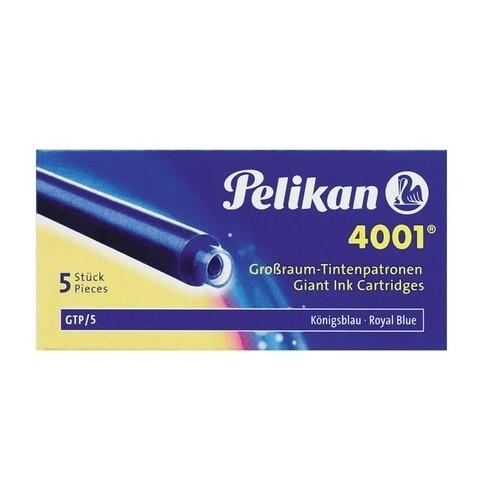 Pelikan インクカートリッジ GTP/5 ロイヤルブルー [01] 〔合計1100円以上で購入...