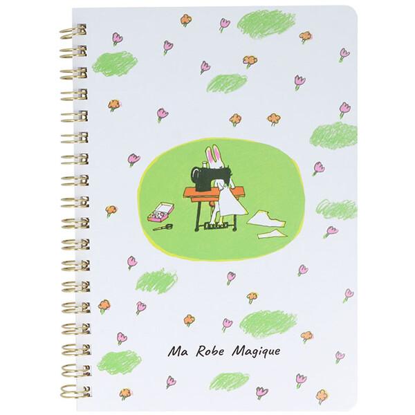 わたしのワンピース Wリングノート B6 花 横罫 60枚 ロングセラー 名作 絵本 かわいい 日本...