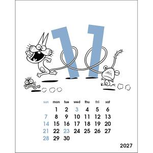 【2027年版】 カレンダー 卓上 壁掛け 両...の詳細画像2