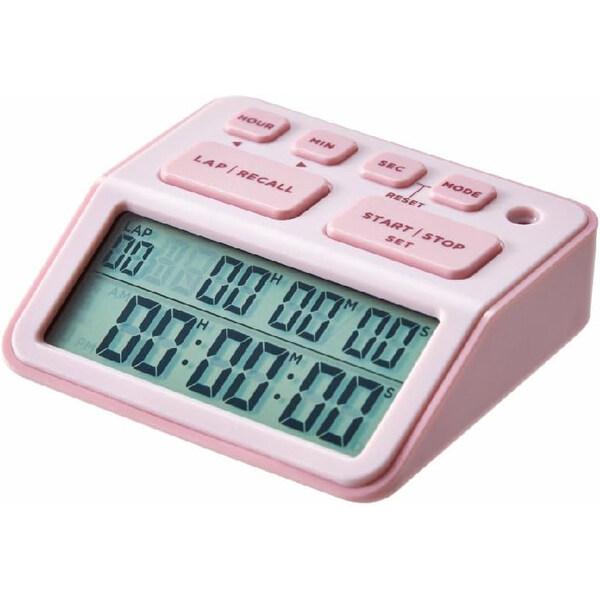 キングジム 学習タイマー ルラップ ピンク [02] 〔合計1100円以上で購入可〕
