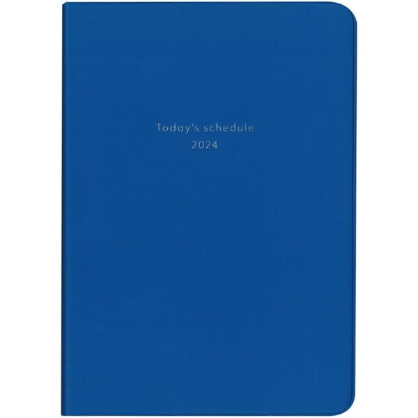 ダイゴー 手帳 2024年3月始まり ミル ウィークリー バーチカル B6 ブルー E9583 [0...