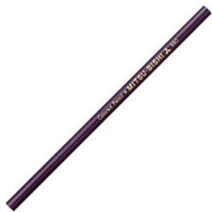 三菱鉛筆 色鉛筆 880単色 むらさき 1本 K880.12 単品/バラ/ばら売り ぬりえ 小学生 ...