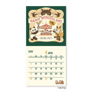 2026年 カレンダー オビワン ミニ壁掛け ...の詳細画像1