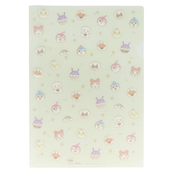 サンスター文具 クリアファイル A4 それいけ!アンパンマン スマイルプラス フェイス1 [01] ...