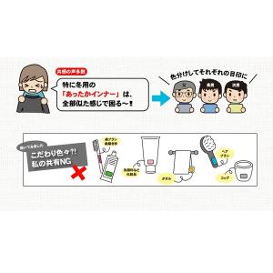 名前シール タグペタラベル シンプル 21枚入...の詳細画像4