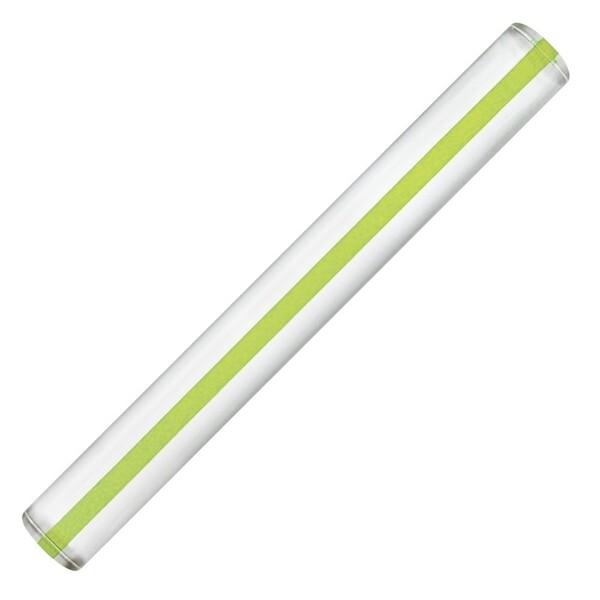 カラーバールーペ 21cm グリーン A4サイズ 2倍 [02] 〔合計1100円以上で購入可〕