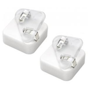 ソニック カドノオモクリップ 2個入 おもさでページキープ! ホワイト 勉強 便利 文鎮 教科書 開...