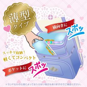 両面筆入 スリム ライトブルー プリンセス 鉛...の詳細画像4