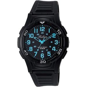 CITIZEN シチズン Q&Q キューアンドキュー 腕時計 ファルコン メンズ ブラック×ブルー [01] 〔合計1100円以上で購入可〕
