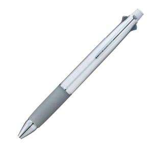 【ジェットストリーム/JETSTREAM】多機能ペン 4&1【細字/0.7mm】シルバー [01] 〔合計1100円以上で購入可〕