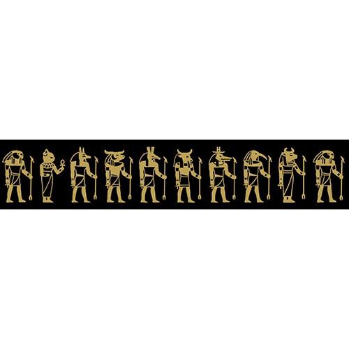 EGYPTIAN エジプシャン マスキングテープ deity 神々 ブラック 15mm幅×7m巻 古...