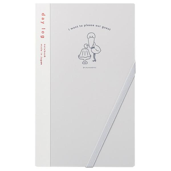 お菓子などうぶつ工房×isshoni. ノートブック デイログ B6スリム ハシビロコウ タスク管理...