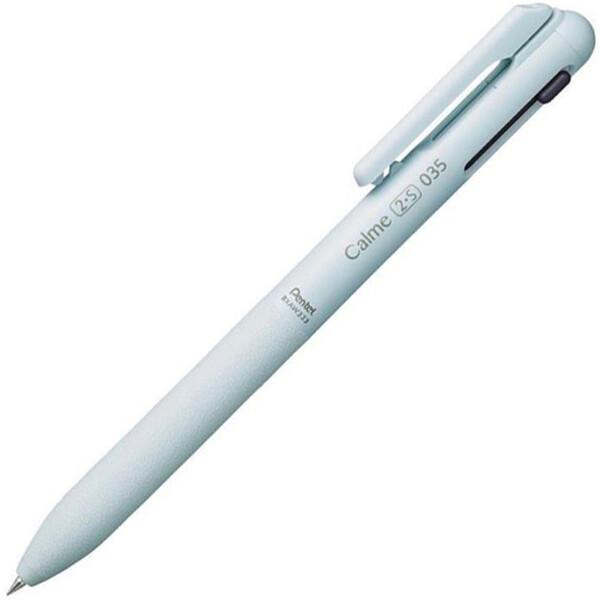 Calme カルム 多機能ペン 035mm ライトブルー 油性 2色ボールペン シャープ/0.3mm...