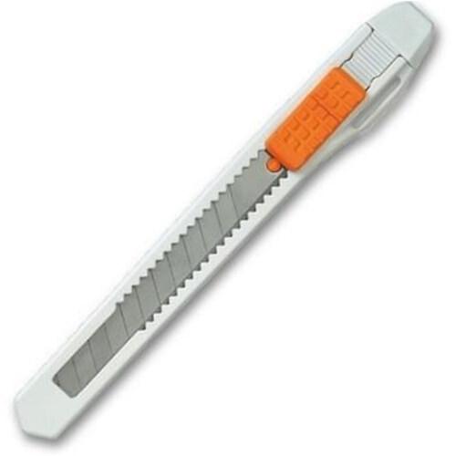 プラス カッターナイフS CU-103 ホワイト [02] 〔合計1100円以上で購入可〕