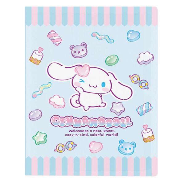 シナモロール B5 26穴バインダー マシュグミ インデックスシート4枚付 人気 かわいい サンリオ...