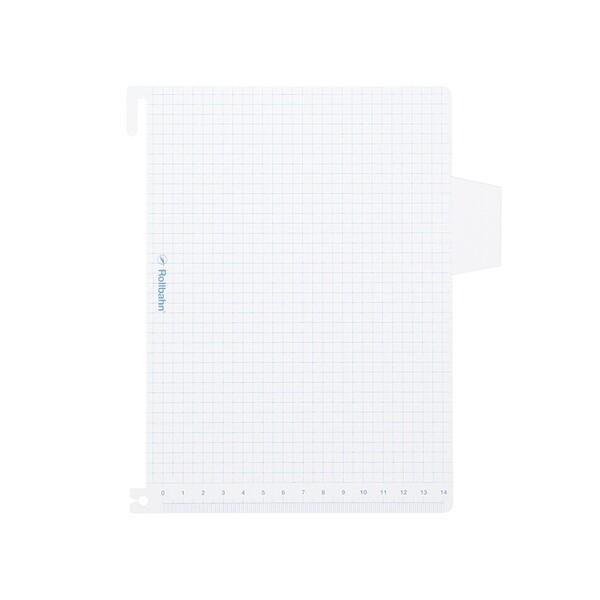 デルフォニックス ロルバーン ポケット付メモ A5 下敷き ブルー [01] 〔合計1100円以上で...