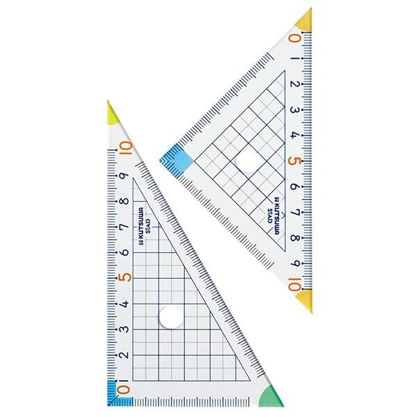 クツワ STAD 算数三角定規 HA12A [01] 〔合計1100円以上で購入可〕