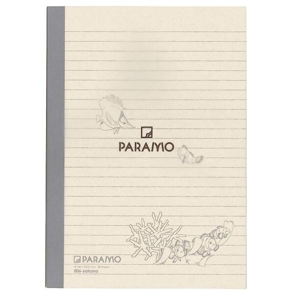 ミューズ しかけノート PARAMO A5 サカナ [01] 〔メール便 送料込価格〕