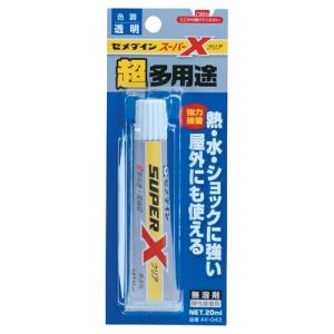 セメダイン 接着剤 スーパーX クリア [02] 〔合計1100円以上で購入可〕