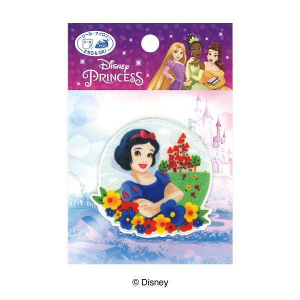 ディズニー ワッペン 白雪姫 通園グッズ 目印 パイオニア [01] 〔合計1100円以上で購入可〕