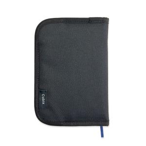 ブックカバー ラウンドジップ ブラック