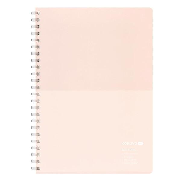 コクヨ KOKUYO ME 2024年秋冬限定 ソフトリングノート A5 ブライトサンド 5mm方眼...