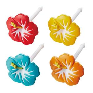 ハイビスカス ピック 4本入 ハワイアン 南国 ...の商品画像