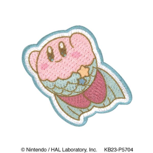 星のカービィ ワッペン Horoscope Collection うお座 シール・アイロン両用 ホロ...