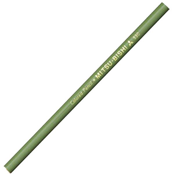 三菱鉛筆 色鉛筆 880単色 エメラルドいろ 1本 K880.31 ぬりえ 小学生 色えんぴつ いろ...