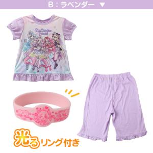 プリキュア パジャマ 半袖 光るパジャマ 名探...の詳細画像3