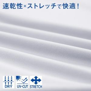 メンズ インナー 乳首透けにくい 胸二重 半袖...の詳細画像2