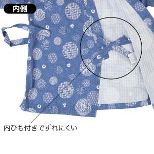 甚平 子供 男の子 綿100% ドビー生地 上...の詳細画像4