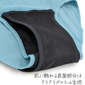 吸水サニタリーショーツ 夜用 多い日用 ナプキ...の詳細画像2