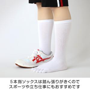 5本指ソックス レディース メンズ ハイクルー...の詳細画像1