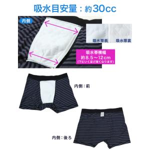 尿漏れパンツ メンズ 失禁パンツ 尿漏れ 軽失...の詳細画像1