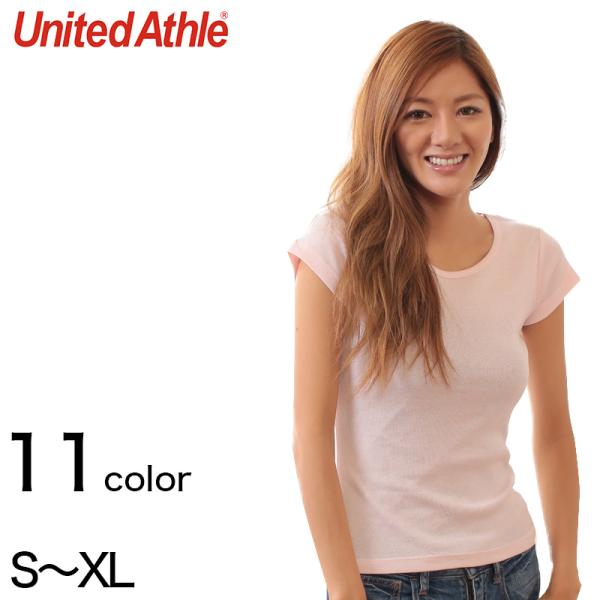 レディース 6.2オンス CVCフライスTシャツ S〜XL (United Athle レディース ...